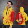 Bloody, Gory Unisex Hoodie Bright - Image 3