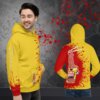 Bloody, Gory Unisex Hoodie Bright - Image 2